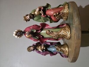 Three Wise Men Nativity Figurines Set – Melchior, Caspar, Balthazar